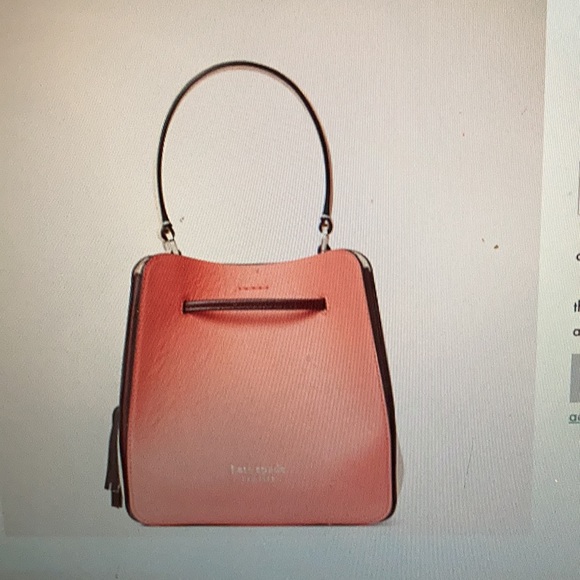 NWT Kate Spade Lychee Busy Small Bucket Bag